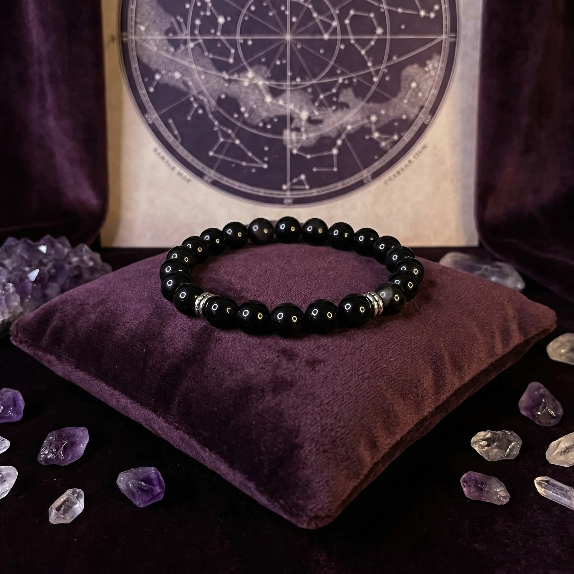 黑曜石手链 - 花开山乡剧情介绍 | 能量饰品